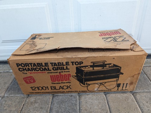 New weber portable - portable, top