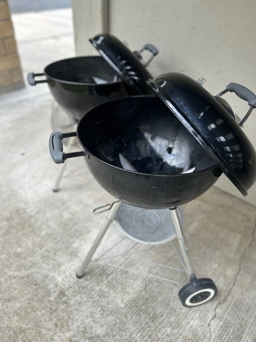 Weber charcoal grill - charcoal,