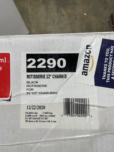 Weber charcoal grill - 22,
