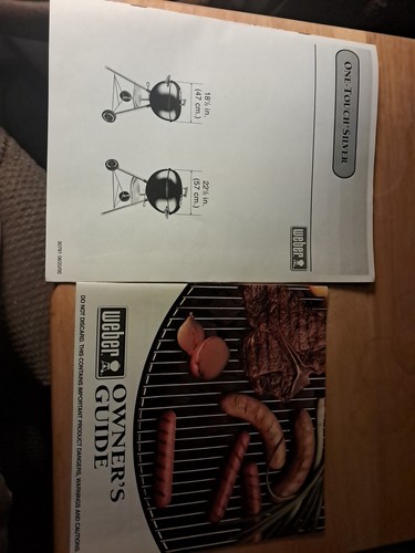 Manual weber charcoal - weber, grill